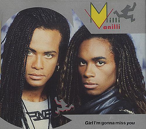ミリ・ヴァニリ／ガール・アイム・ゴナ・ミス・ユー ８センチCD Milli Vanilli – Girl I'm Gonna Miss You – CD (Mini), 1989